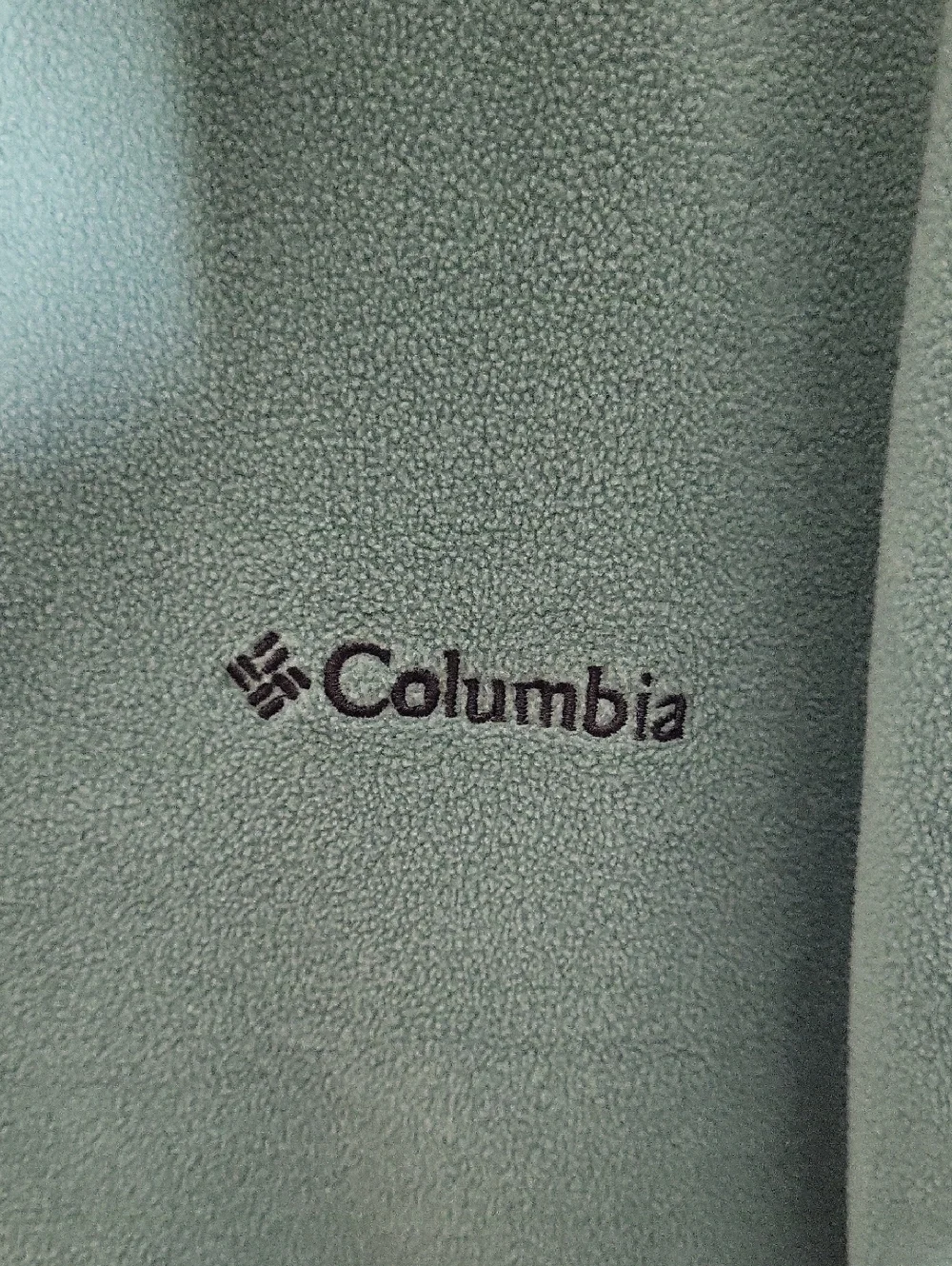 Columbia Pine Ridge Quarter‎ Zip Pullover Mens XK Teal Gray Fleece Lightweight